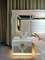 가정용 선홍색 전등 경대 침대 왕과 중간 세기 단단한 현대 잠자는 방 가구